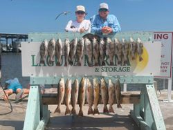 Proud Redfish And Black Drum Haul