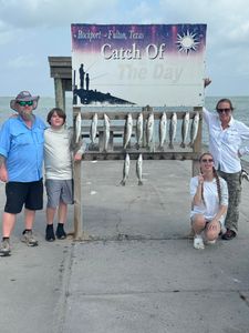 4 people fishing in TX