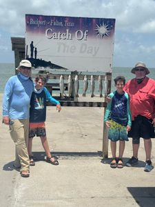 5 people fishing in TX