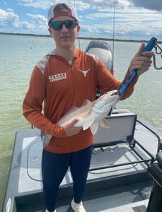 Angler fishing in Rockport