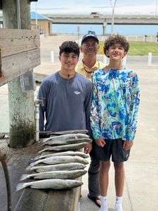 A fishing trip in TX with 3 people