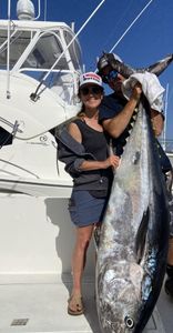 One fisherman in San Diego enjoying a fishing tour