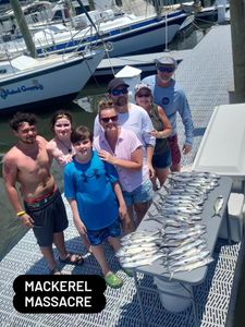7 people fishing at Atlantic Beach