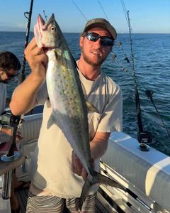 Spanish mackerel, 47-inch fish caught fishing in NC