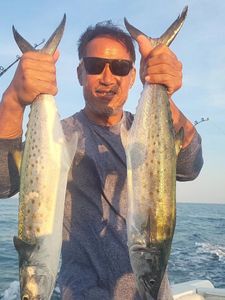 Two king mackerel caught while fishing in Atlantic Beach