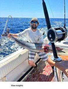 Wahoo fish caught by angler in NC
