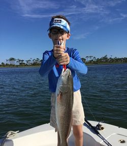 A person fishing in Florida