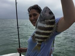 Great day and great Sheepshead catch!
