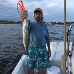 Single angler fishing in Florida