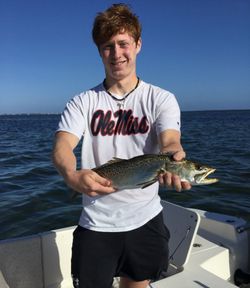 Lone angler fishing in Florida