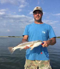 Catching a redfish in FL