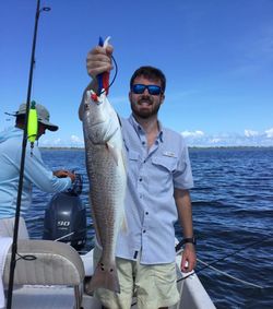 Redfish caught while fishing in Florida