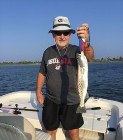 Spotted Weakfish caught while fishing in Florida