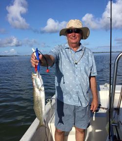 Spotted Weakfish caught while fishing in FL