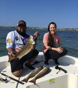 Two people fishing in FL
