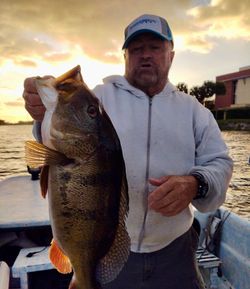 Angler enjoying the best fishing in Delray Beach