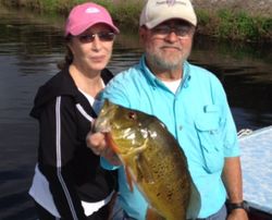 Two people fishing in Delray Beach