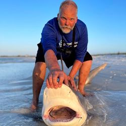 Angler fishing in Pensacola