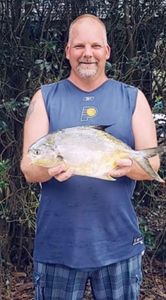 Permit fish caught in Pensacola