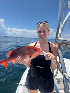 Angler enjoying fishing in Florida