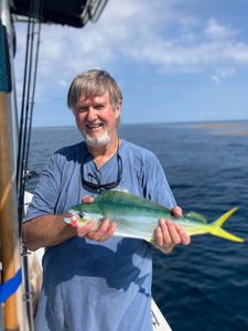 Lone angler fishing in Panama City Beach