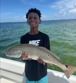 Redfish caught fishing in Panama City Beach