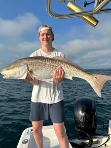 Redfish caught by angler at Panama City Beach