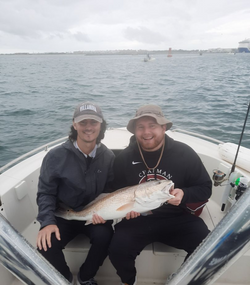 Two people fishing in Florida