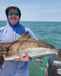 Angler with big fish in VA