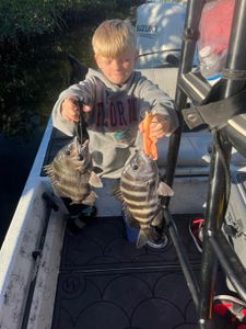 Two sheepshead fishing in FL