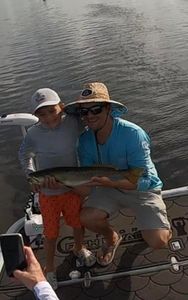 Two people fishing in Florida