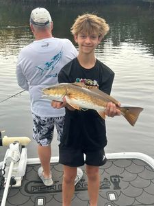 Redfish caught while fishing in Hudson FL