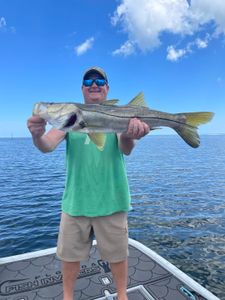 Snook fish caught on fishing trip in Hudson