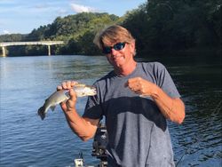 A person fishing in Kentucky