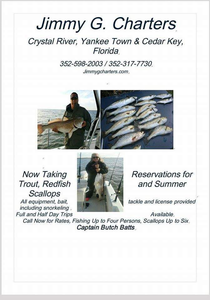 Two anglers reeling in big fish in Florida