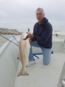 Angler with 25-inch catch at Port O'Connor