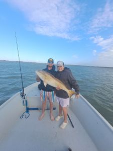 2 people fishing in Port O'Connor