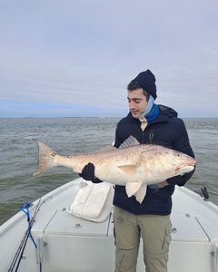 1 fisherman enjoying a great day of fishing in TX