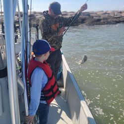 Fishing in the scenic Port O'Connor