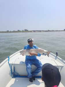 Redfish caught by an angler in Port O'Connor