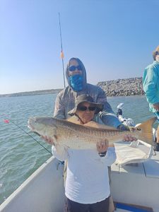 Redfish caught while fishing in TX