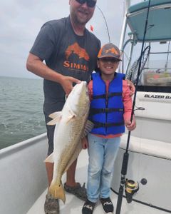 Redfish caught in Port O'Connor, Texas