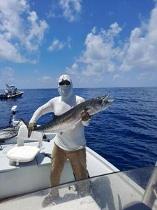 A lone wahoo fish caught in TX