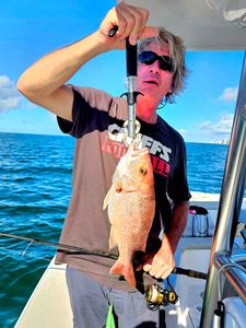 One person fishing at Orange Beach