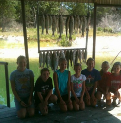 Kids Having Fun At Red River Fishing Trip!