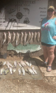 One person fishing in Pottsboro