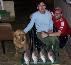 4 fish caught in TX while fishing and hunting