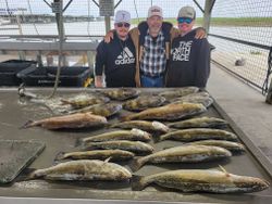 Sunkissed and reeling in Matagorda!