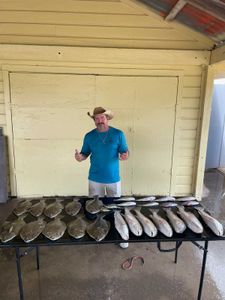 Tidal waves of Flounder fun in Matagorda fishing!