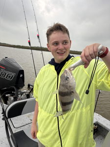 Caught a nice one out on the water!